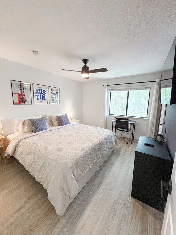 1 bedroom, desk, iron/ironing board, free WiFi