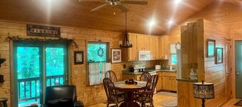 Escape to the Beautiful Cool Mountains of North Ga Beautifully decorated