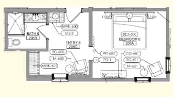 The Founder | In-room safe, desk, iron/ironing board, free WiFi