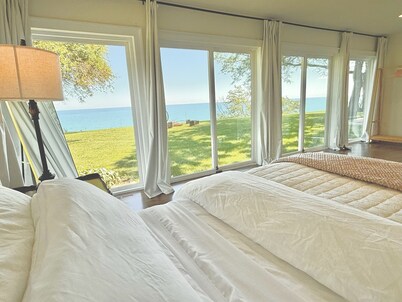 Private Lake Michigan Estate - Breathtaking views on 2.5-Acre Cozy Luxe Retreat