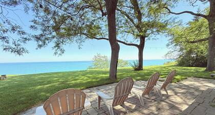 Private Lake Michigan Estate - Breathtaking views on 2.5-Acre Cozy Luxe Retreat