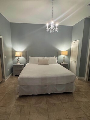 4 bedrooms, iron/ironing board, travel crib, free WiFi