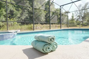 Außenpool, beheizter Pool