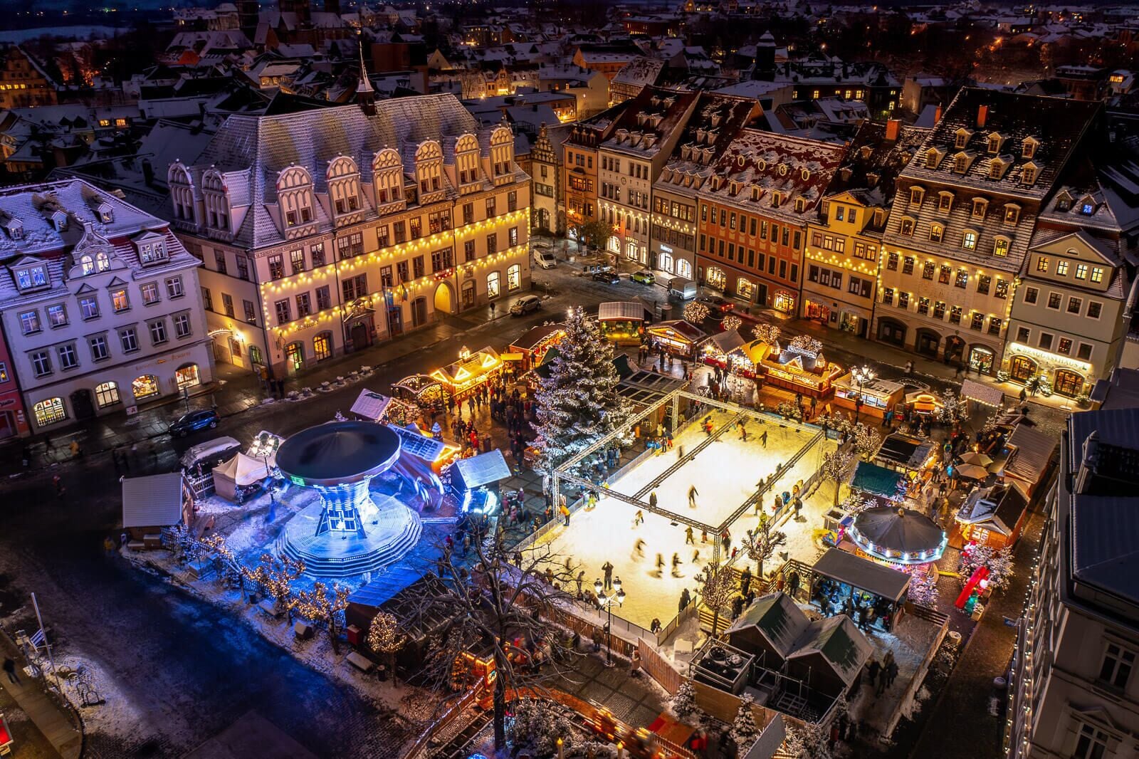 Stadsuitzicht vanuit accommodatie