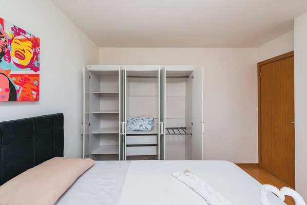2 chambres, Wi-Fi, literie fournie