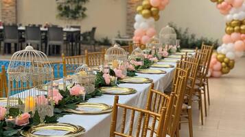 Mariage en salle