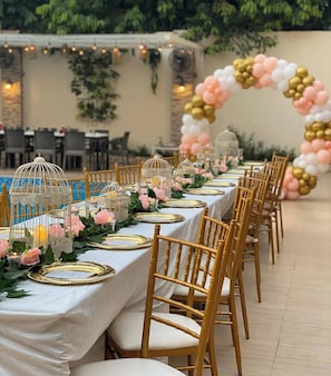 Instal·lacions cobertes per a la celebració de casaments