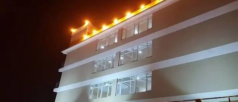 Front of property - evening/night