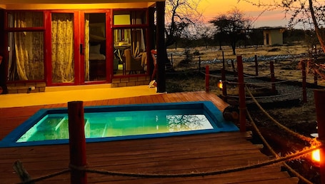 Luxury Double Room, Mountain View | Premium bedding, in-room safe, free WiFi, bed sheets. Furaha Luxury Lodge
