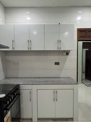 Microwave, oven, stovetop - Chic central zanzibar Airport Apartment (Zanzibar)