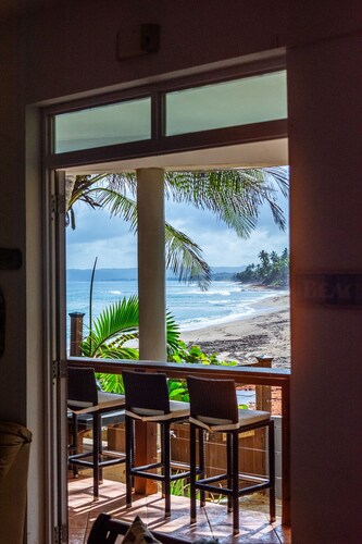 Eco friendly beachfront oasis