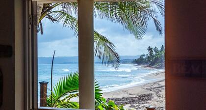 Eco friendly beachfront oasis