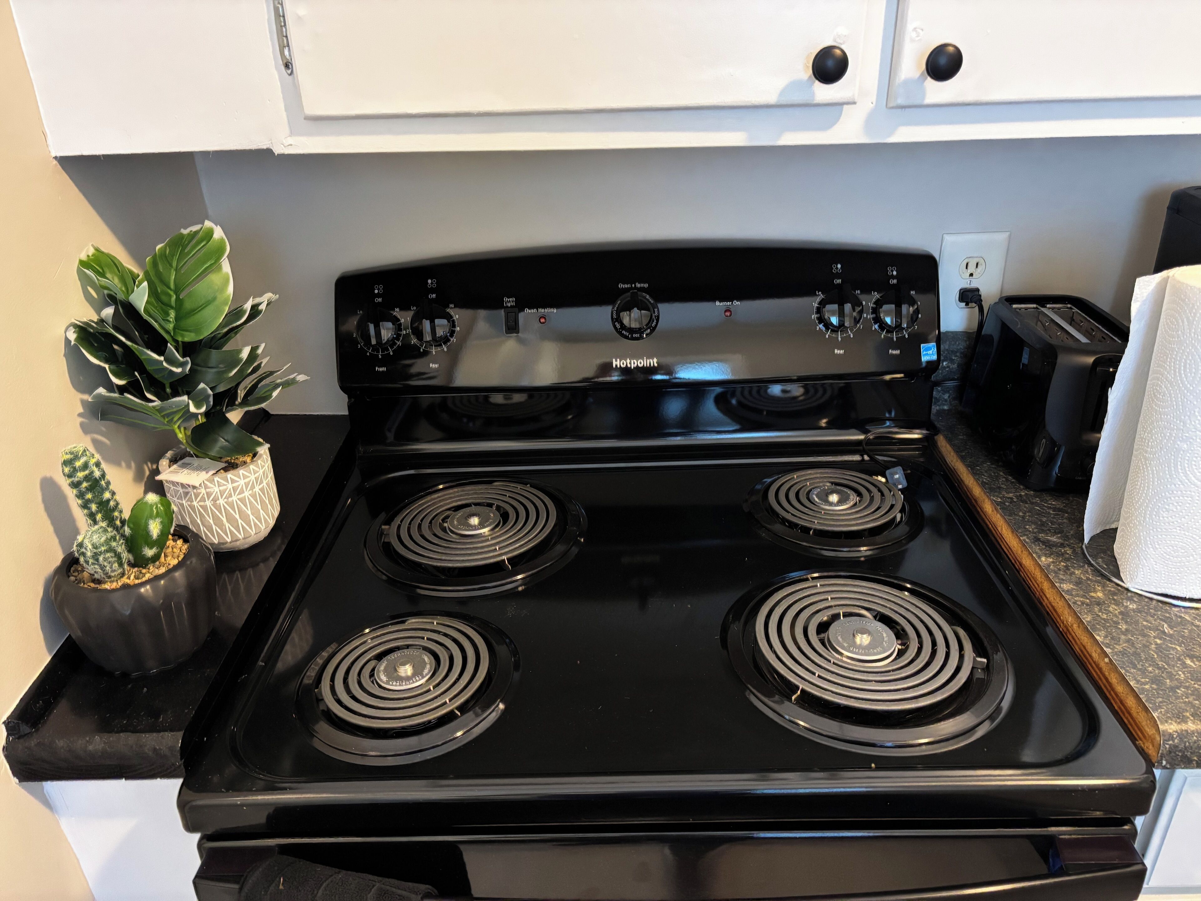 Microwave, oven, stovetop