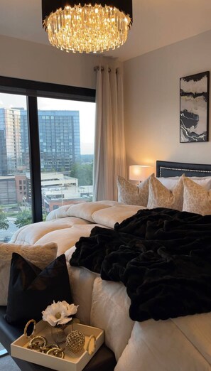 1 間睡房、熨斗/熨衫板、免費 Wi-Fi、床單