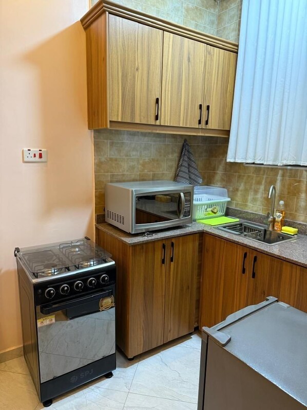 Apartamento Confort, vistas a la ciudad | Cocina privada