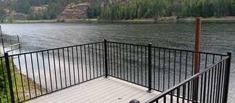 Beautiful Clark Fork Riverside RV site