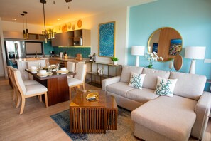 Smart TV, video games, foosball, table tennis