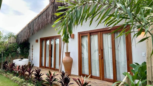 Terrace/patio - 🌴 Casa Preguiça in Corumbau – Comfort and Nature in Southern Bahia 🌊 (Prado)