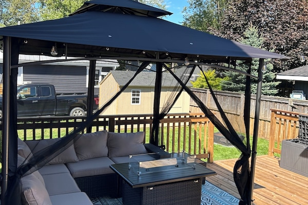 Enceinte de l’hébergement