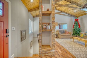 スマートテレビ、暖炉