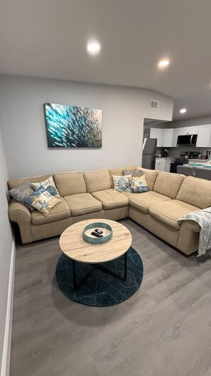 TV, fireplace, table tennis