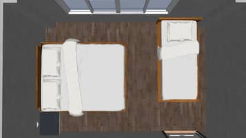 Free WiFi, bed sheets