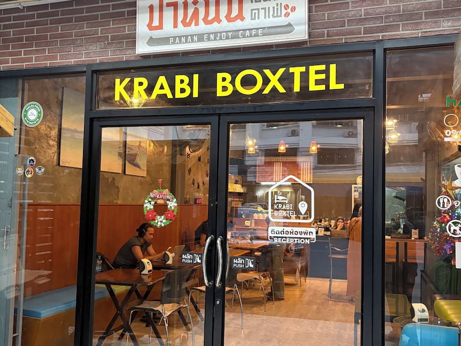 Voorkant van accommodatie