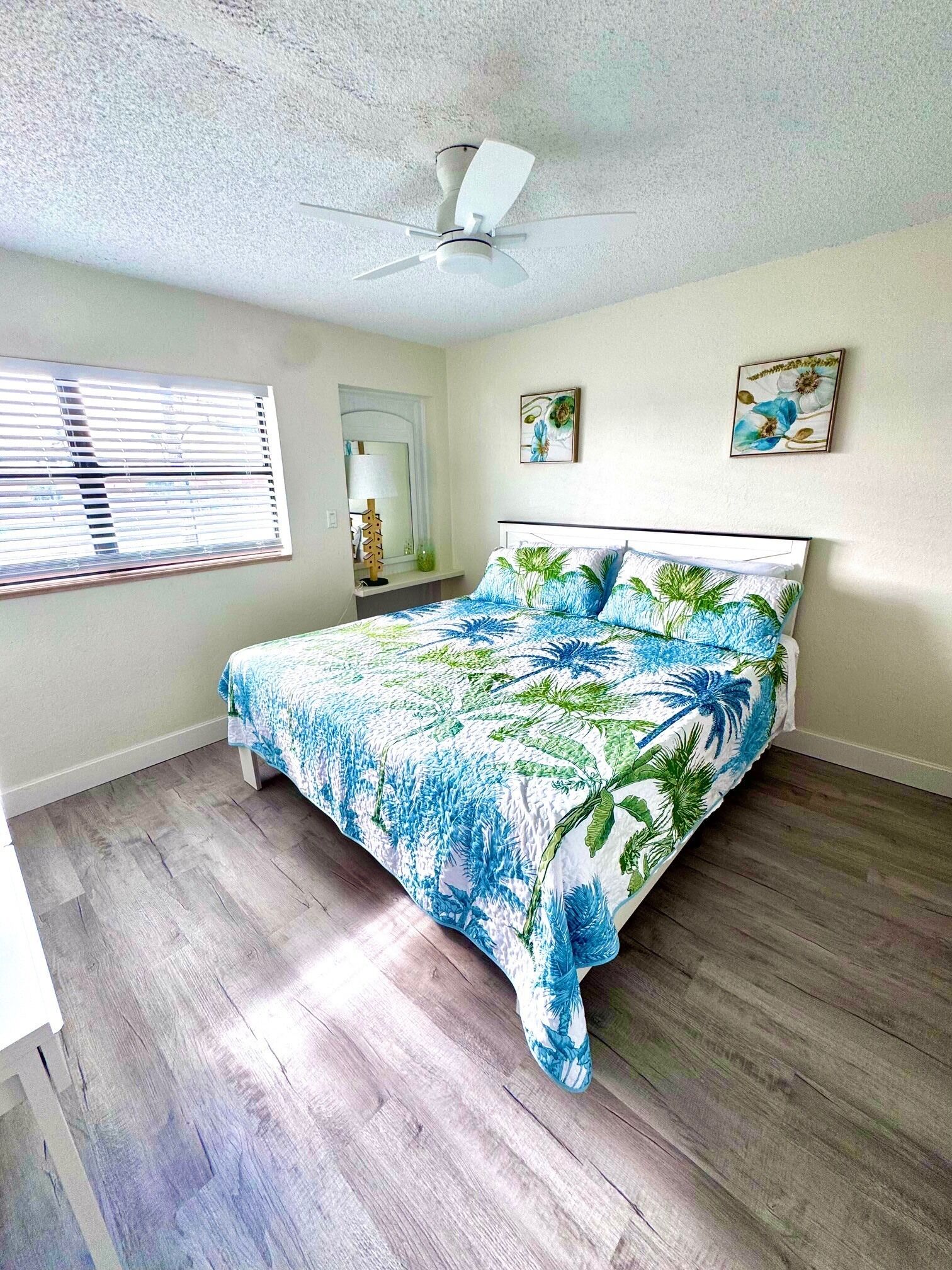 2 bedrooms, desk, iron/ironing board, free WiFi