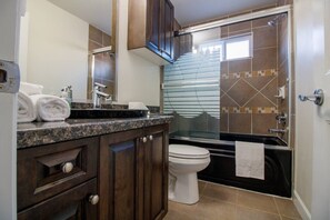 Hair dryer, towels