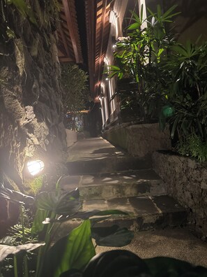 Overnattingsstedets uteområder