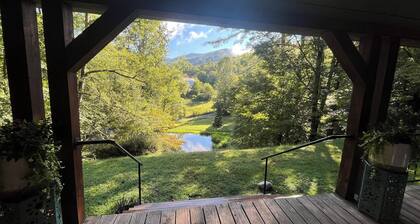 Welcome To Mountain Side Views
House nestled in the Smoky Mountains with views