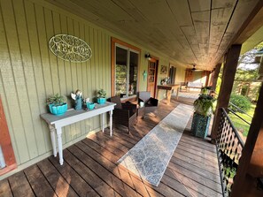 Terrace/patio - Mountain Side Views
House nestled in the Smoky Mountains close to everything! (Whittier)