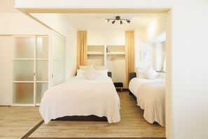 2 sovrum, strykjärn/strykbräda, resesäng och gratis wi-fi