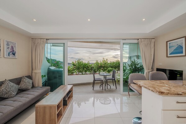 Appartement, balcon | Coin séjour