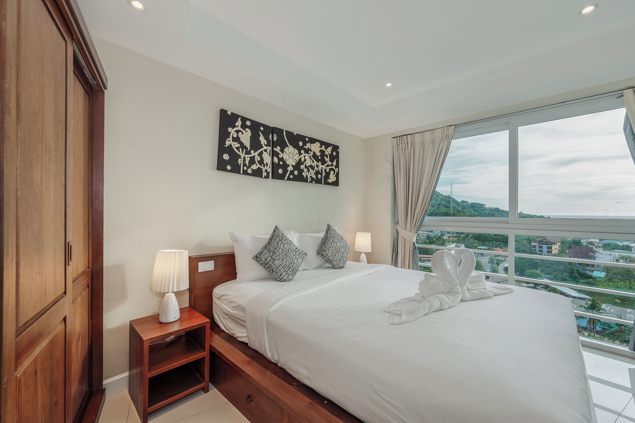 公寓, 阳台, 城市景观 | 免费 WiFi