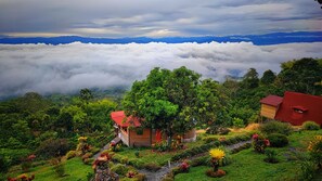 Vue depuis l’hébergement