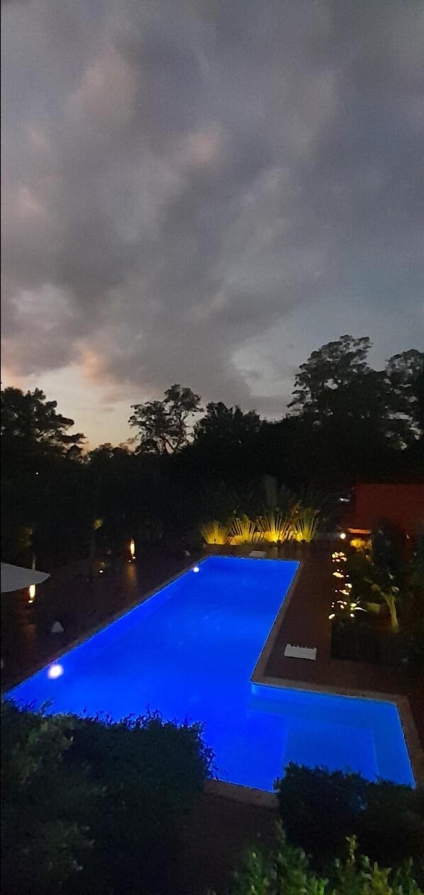 Room, 1 Bedroom, Accessible, Smoking | Pool | Outdoor pool