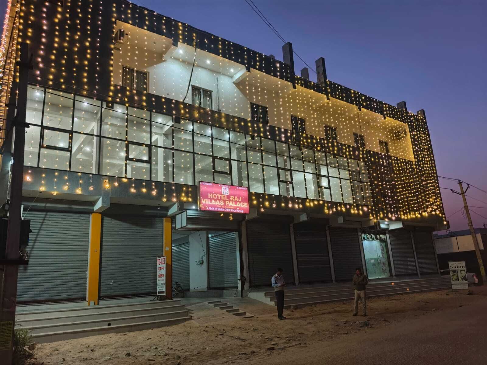 Facciata della struttura