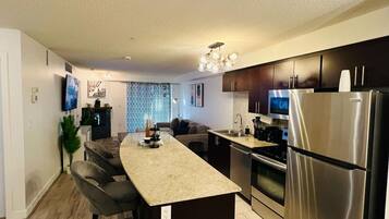 Microwave, oven, dishwasher