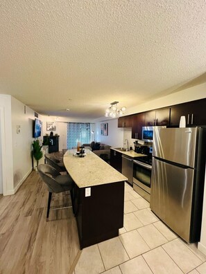 Microwave, oven, dishwasher