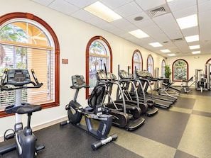 Fitness facility - Charming 1-bedroom estate with AC, fitness room in wonderful Davenport (Davenport)