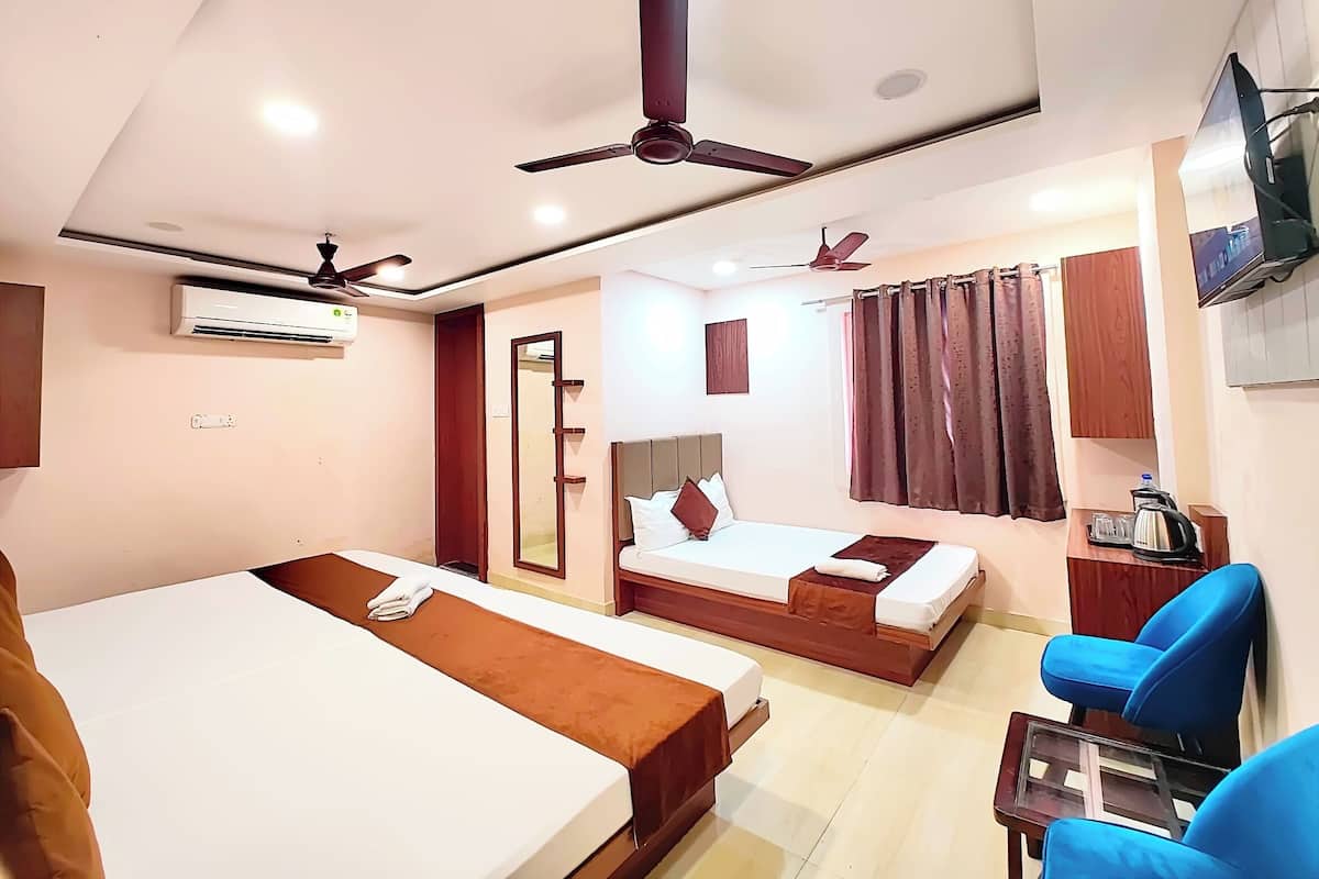 Deluxe Quadruple Room, Air conditioning