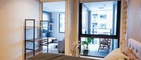 1 chambre, fer et planche à repasser, accès Internet, draps fournis