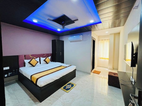 标准双人房, 空调 | 防过敏的被褥、隔音、免费 WiFi