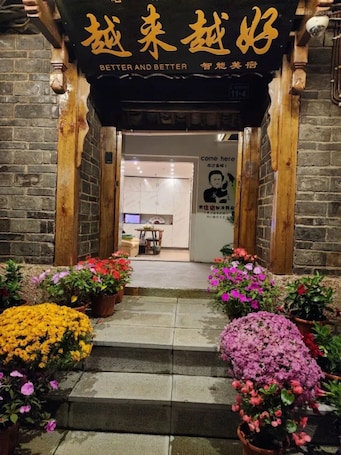 Fachada de la propiedad