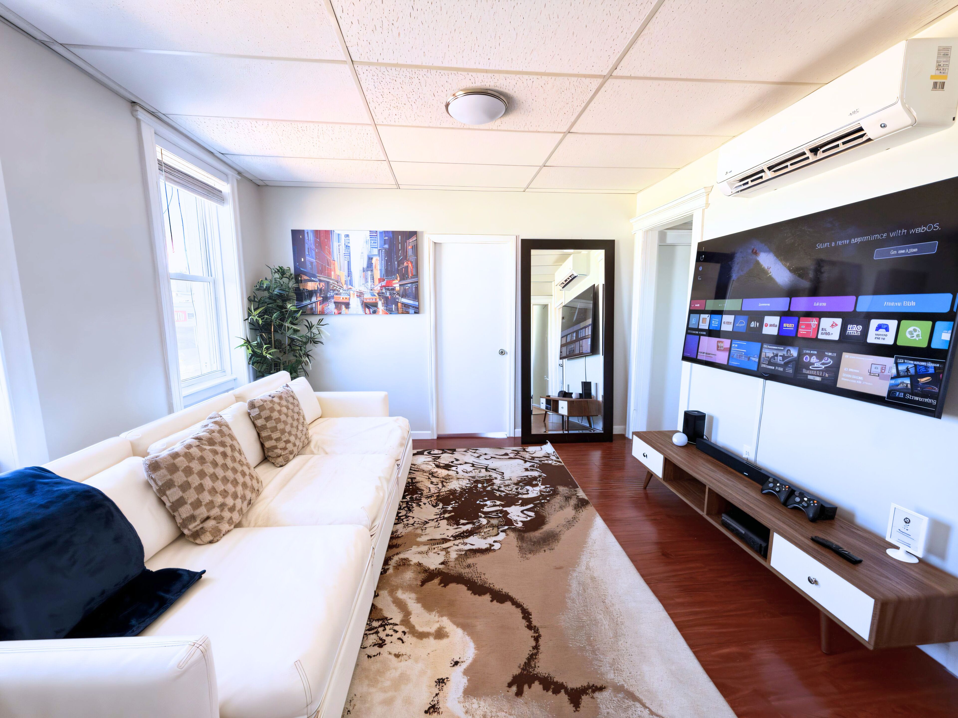 Smart TV, videojuegos, estéreo y impresora 