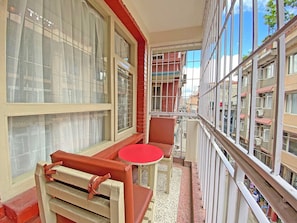 Deluxe Double or Twin Room, City View | Terrace/patio