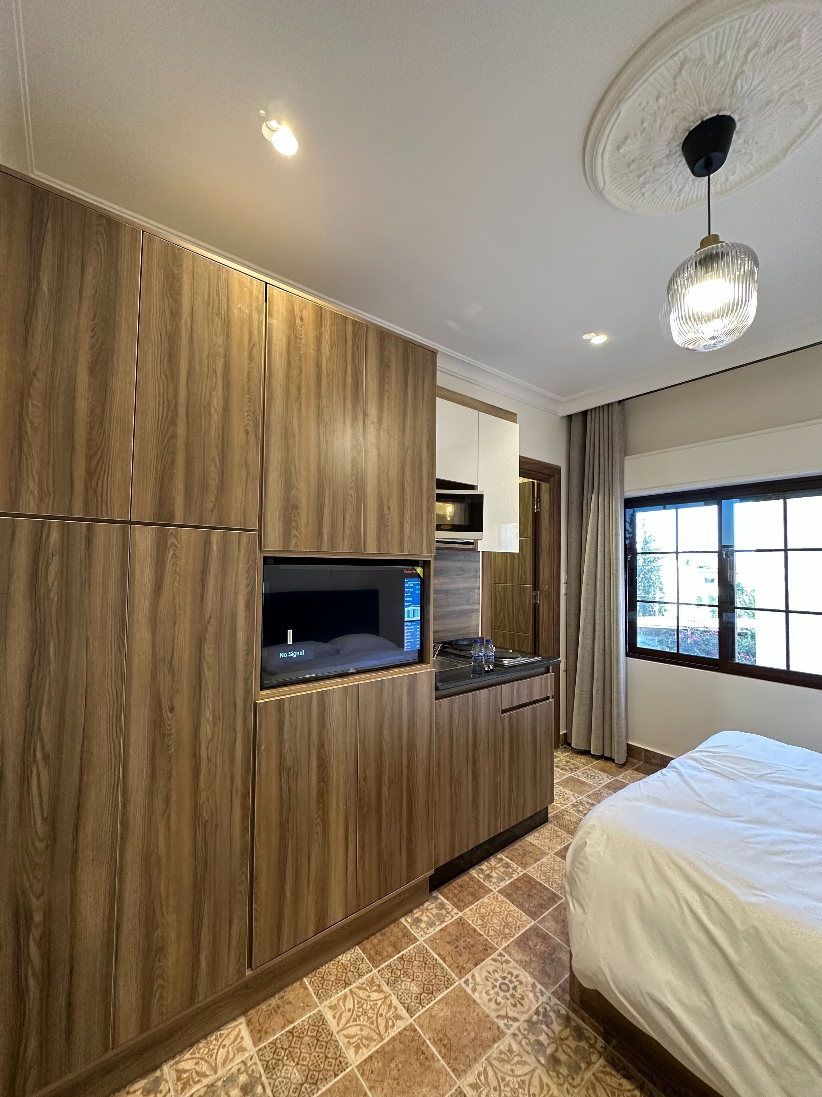 1 habitación, internet y acceso para silla de ruedas 