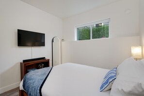 2 dormitorios, tabla de planchar con plancha, wifi y ropa de cama