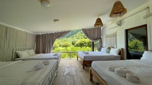 Vila, vista para a colina
